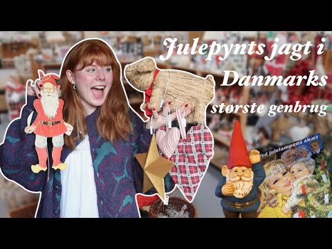 JULEPYNTS JAGT I DANMARKS STØRSTE GENBRUG!! + HAUL