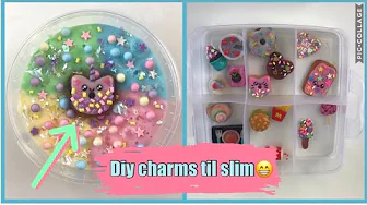 SÅDAN LAVER DU DINE  EGNE CHARMS!!!(Min samling)