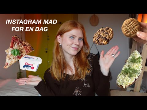 SPISER INSTAGRAM MAD FOR EN DAG - Hytteost pizza, tiramisu oats og m.m