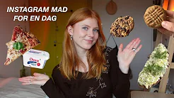 SPISER INSTAGRAM MAD FOR EN DAG - Hytteost pizza, tiramisu oats og m.m