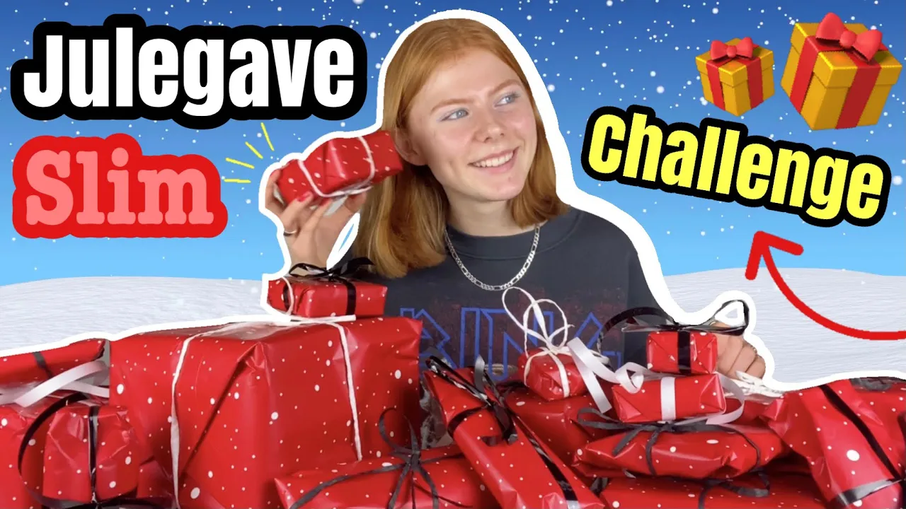 JULEGAVE SLIM CHALLENGE!! Emmes krea-verden