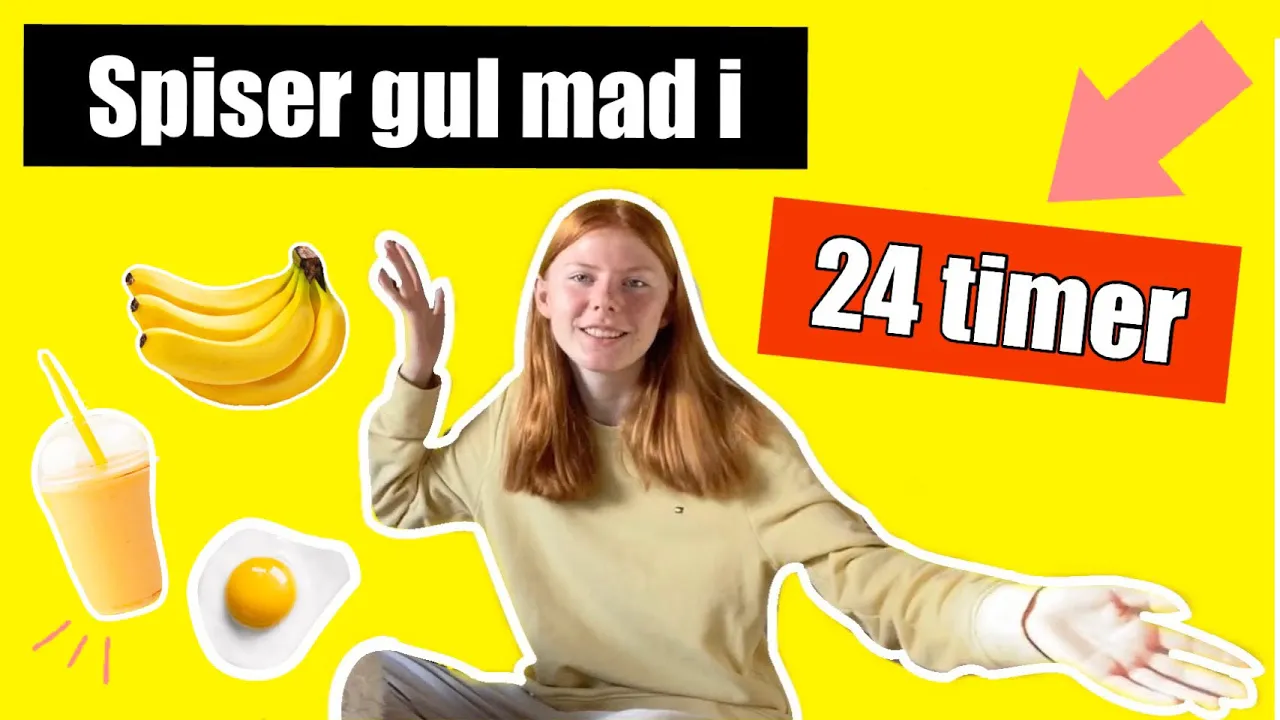 SPISER KUN GUL MAD I 24 TIMER!!