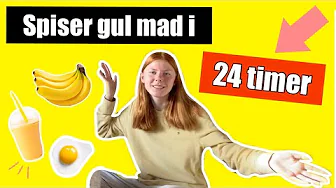 SPISER KUN GUL MAD I 24 TIMER!!