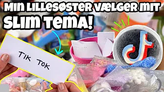 Min lillesøster vælger mit slim tema!! //TikTok//