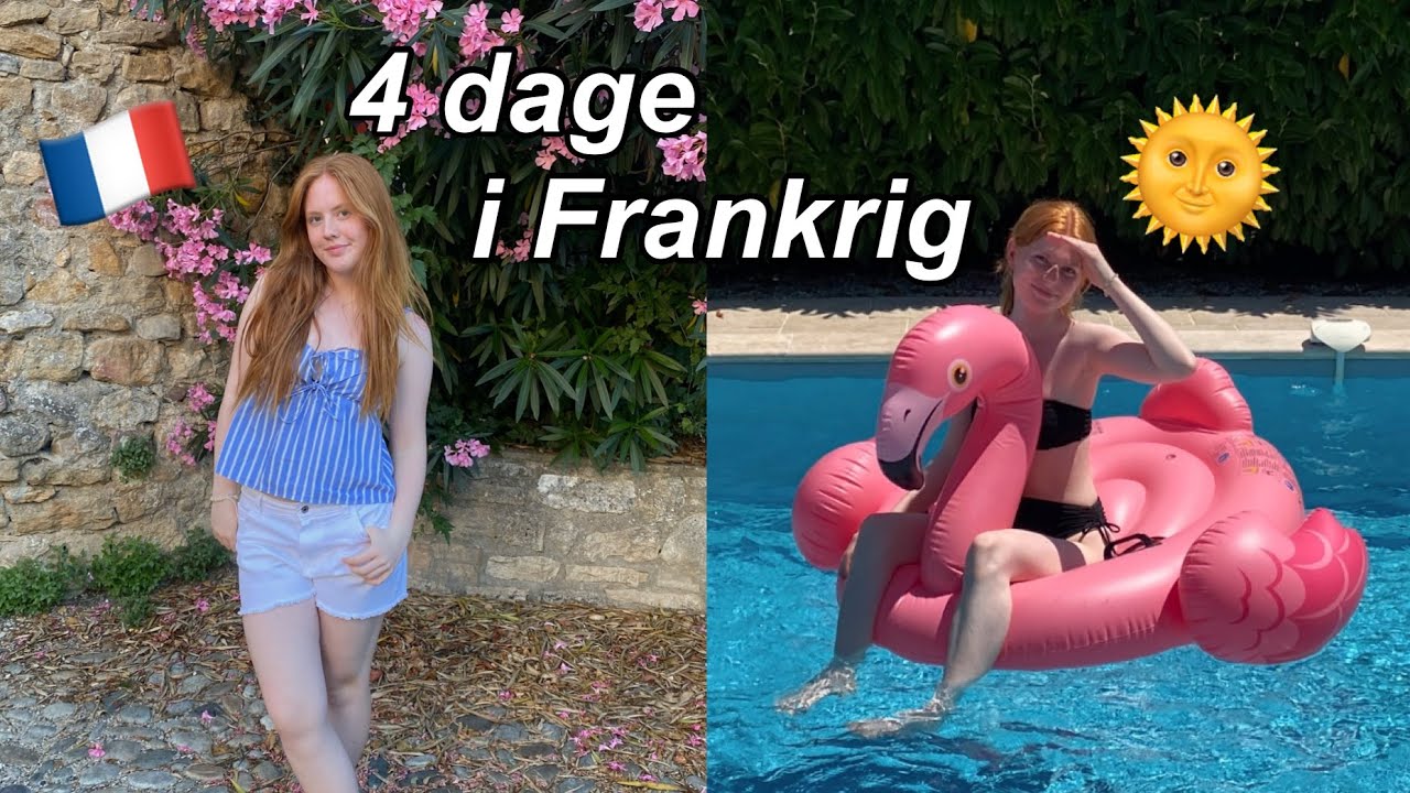 MIN FERIE I FRANKRIG DEL 1 - Turen derned, House tour, pool, hygge