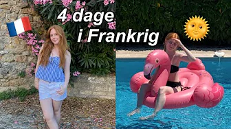 MIN FERIE I FRANKRIG DEL 1 - Turen derned, House tour, pool, hygge