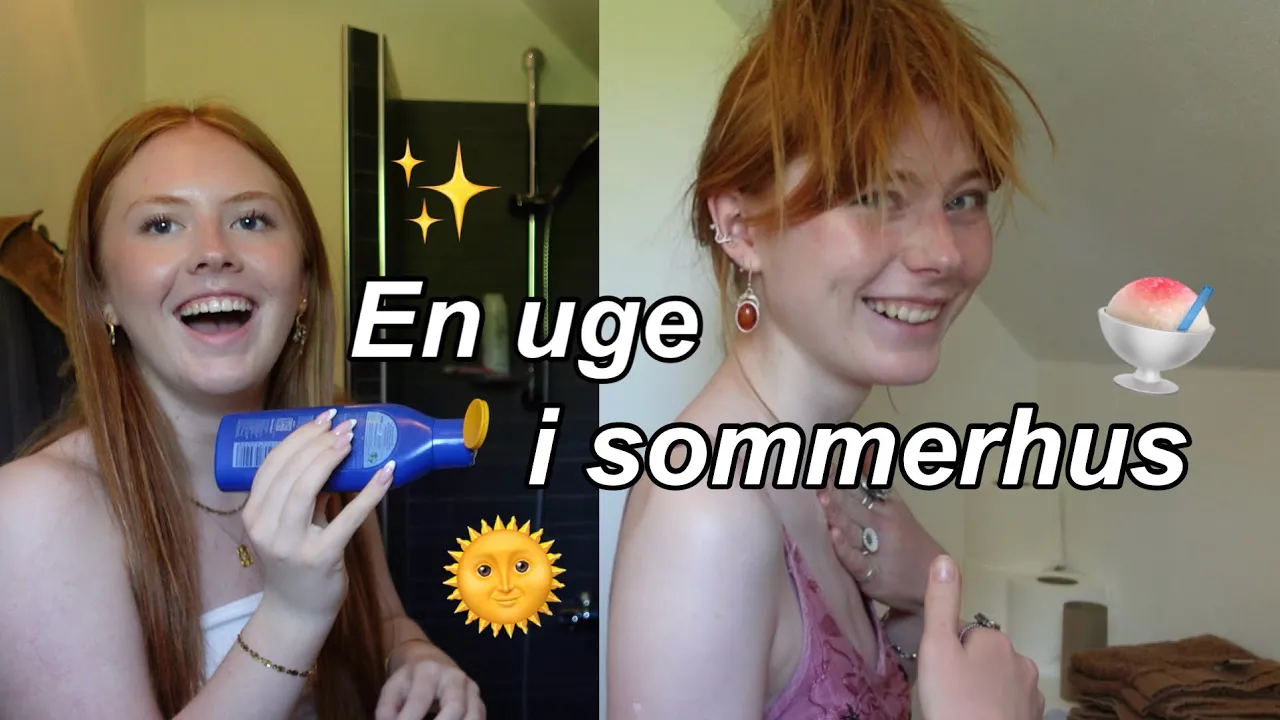 EN UGE PÅ FANØ - House tour, genbrug, diy lys, og mini golf