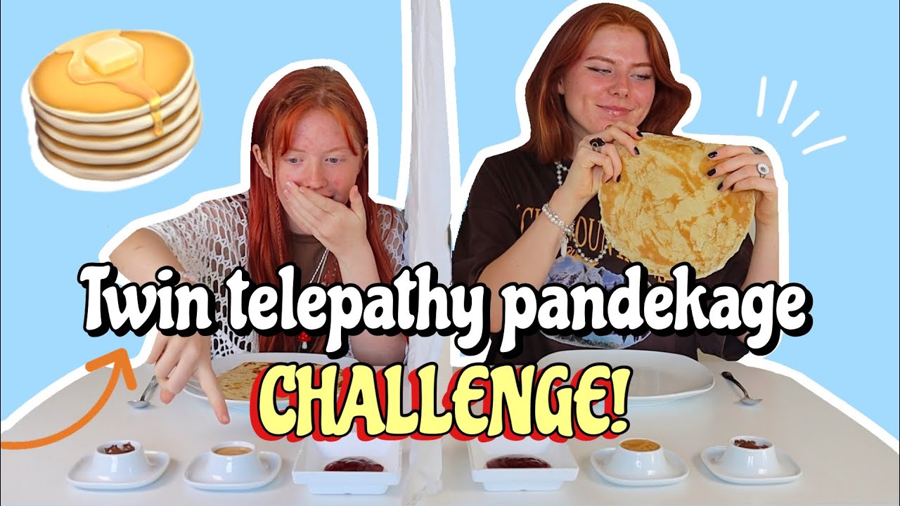 TWIN TELEPATHY PANDEKAGE CHALLENGE! - Emmes