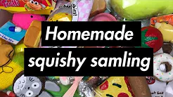 Hjemmelavet squishy samling 2018// 8. December