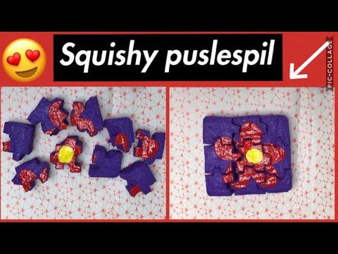 DIY SQUISHY PUSLESPIL!😱💖😍