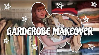 GARDEROBE MAKEOVER! Rydder op i ALT mit tøj - 2023