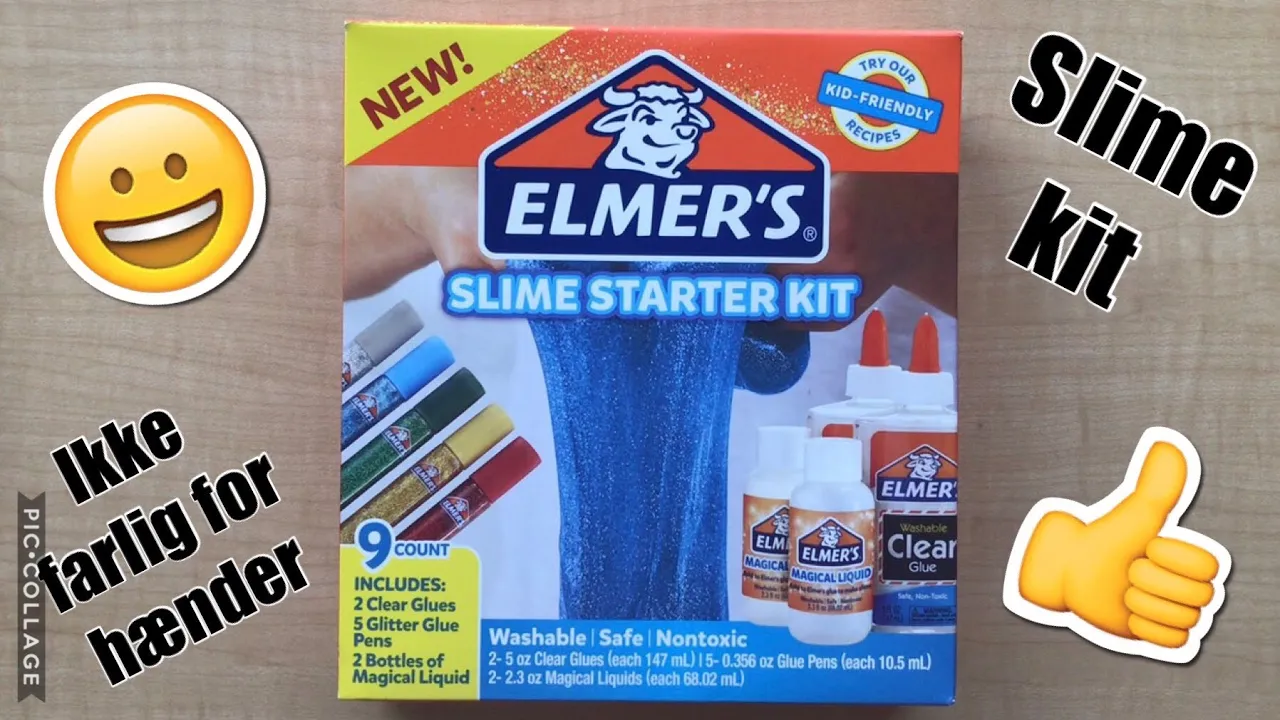 😱Tester ELMER`S Slime kit 😱