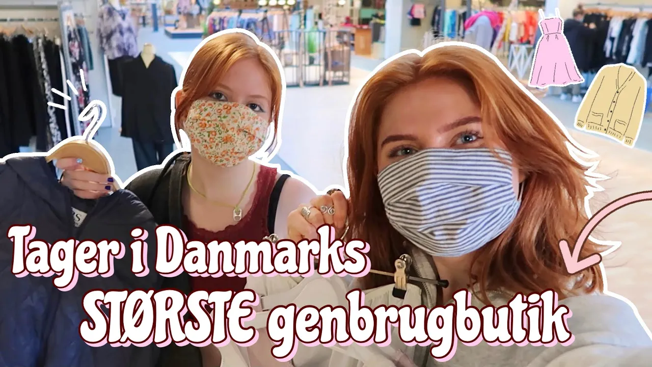 VI TAGER I DANMARKS STØRSTE GENBRUGSBUTIK! + HAUL