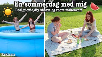 EN SOMMERDAG MED MIG! *VLOG* - Emmes krea-verden