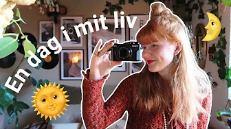 DIY LYSKÆDE OG TAGER I GENBRUGEN - VLOG