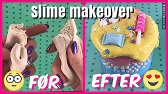 Slime makeover!!//fixer gamle slim//(emmeskrea-verden)