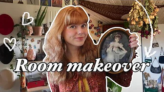 ROOM MAKEOVER! bogside dør, selvlysende stjerner, sunset lampe og m.m