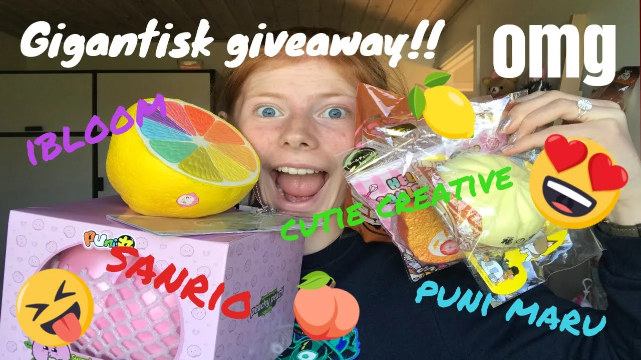 😱 Mega gigantisk giveaway 😱