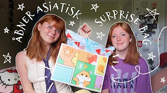 ÅBNER ASIATISK SURPRISE BAG!! (Taste test)