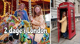 TAGER TIL LONDON (Vlog) Taste test, china town, genbrug, haul