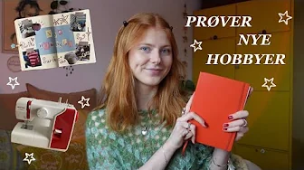 STARTER NYE PROJEKTER! *Vlog*