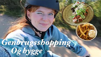 VLOG - genbrugsshopping, cafe med mor og hygge