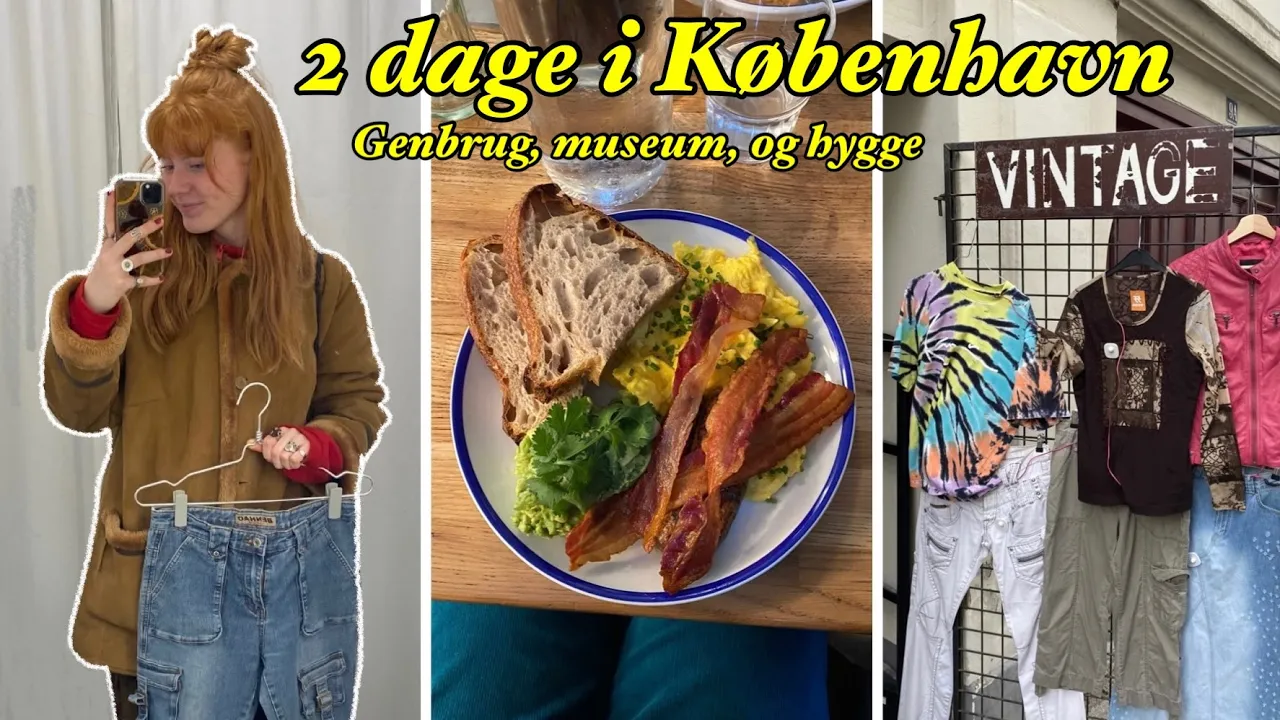 TAGER TIL KBH MED MUTTI - genbrugsshopping, museum, palmehuset, hygge