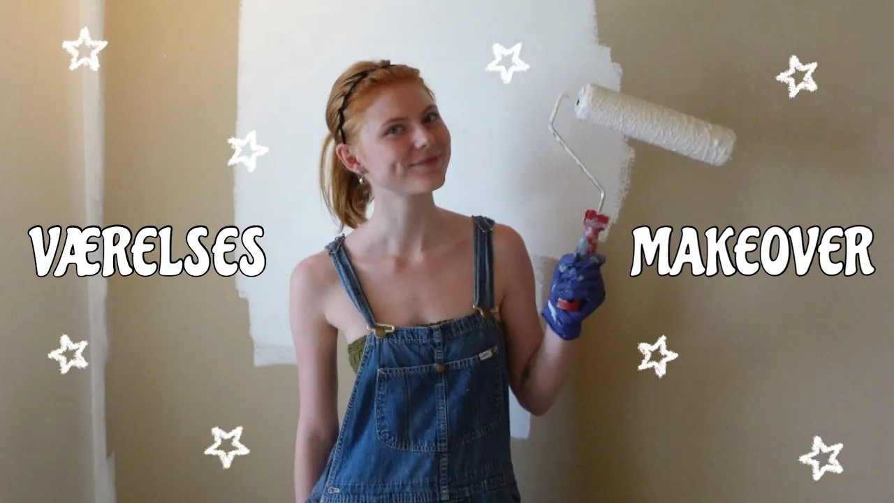 MALER HELE MIT VÆRELSE - ROOM MAKEOVER