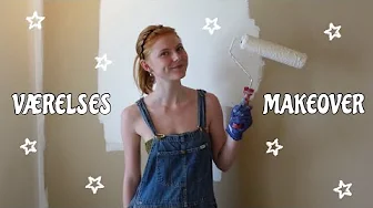 MALER HELE MIT VÆRELSE - ROOM MAKEOVER