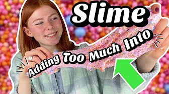 Adding TOO MUCH into SLIME! 270 CHARMS I EN SLIM!! (Emmes krea-verden)