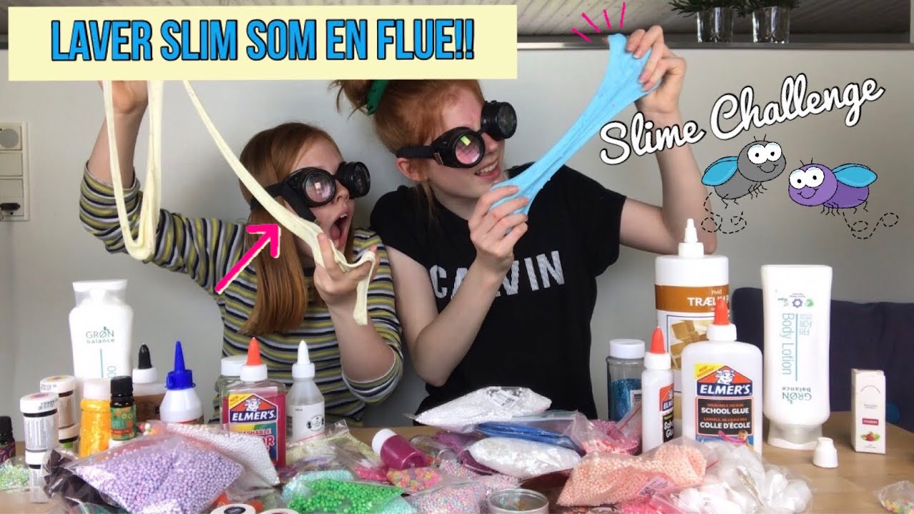 LAVER SLIM SOM EN FLUE!!(slime Challenge)