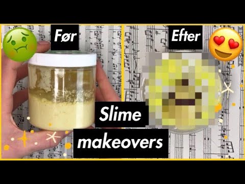 💖Slime makeover💖// fixer gammel slim//
