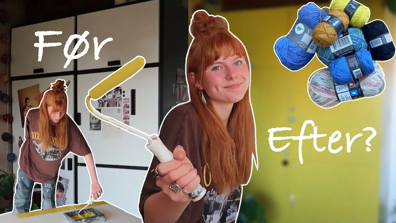 KÆMPE KLÆDESKABS MAKEOVER - VLOG