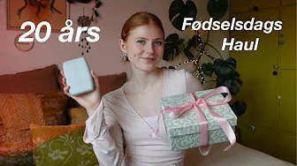 FØDSELSDAGS HAUL, ÅBNER JULEKALENDER OG DECEMBER HYGGE *vlog*