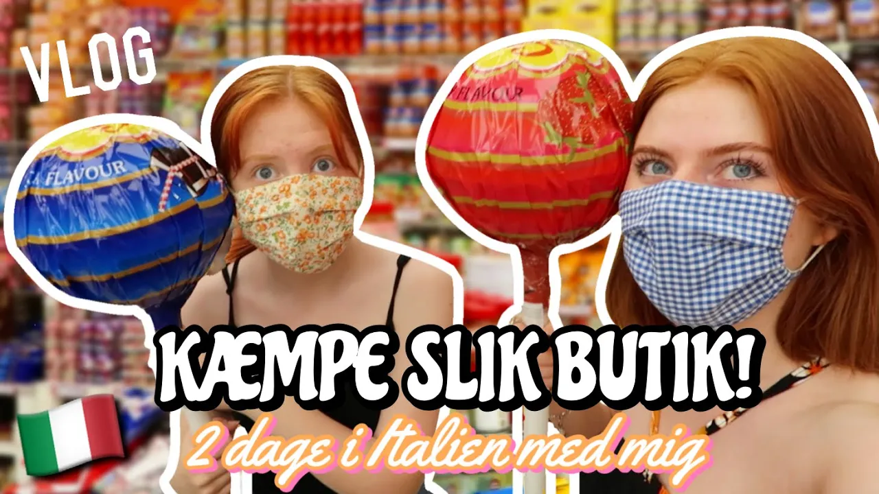 2 DAGE I ITALIEN - KÆMPE Slikbutik, Disney store, genbrug, taste test m.m