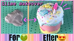 SLIME MAKEOVER//laver gamle slim gode #3//