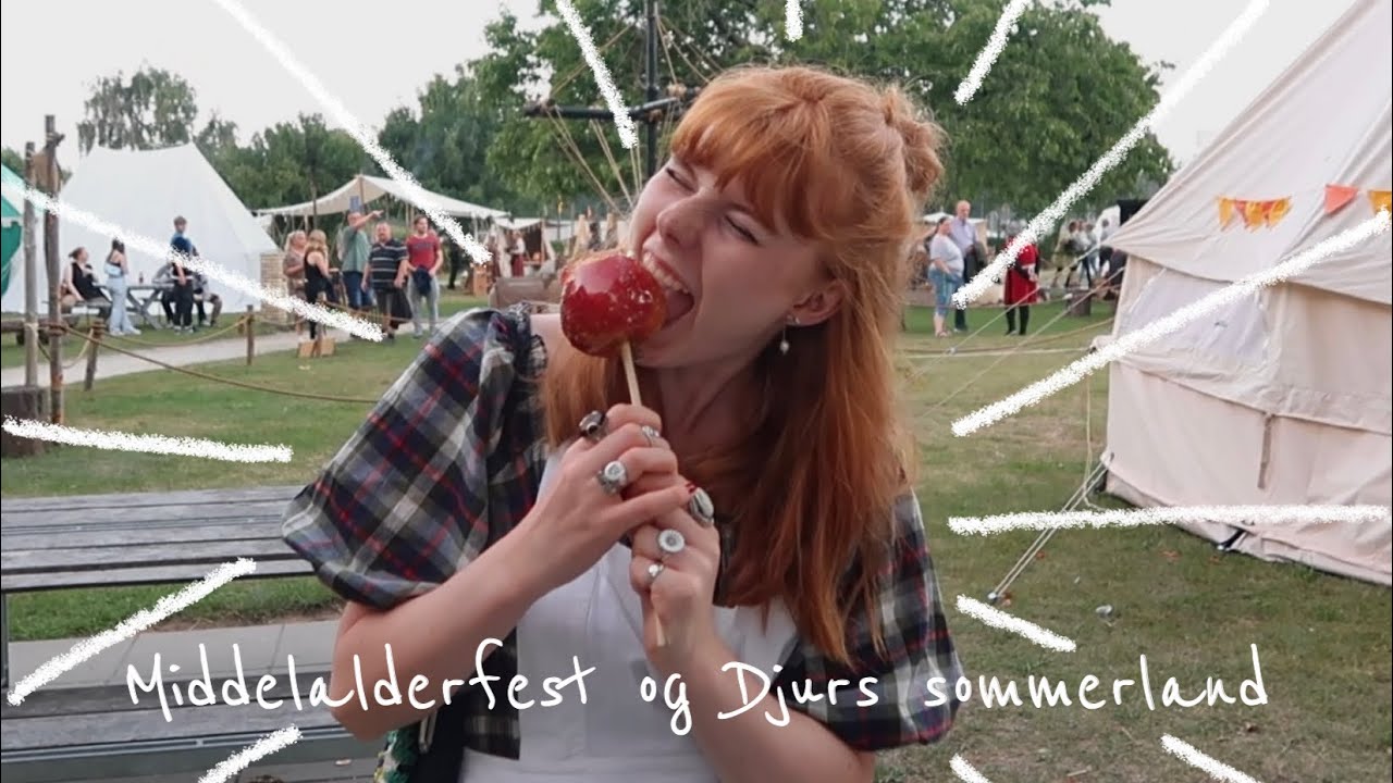 VLOG: Djurs sommerland, middelalderfestival og maler