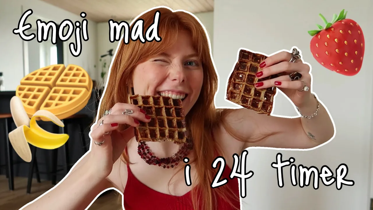 SPISER KUN EMOJI MAD I 24 TIMER! #2