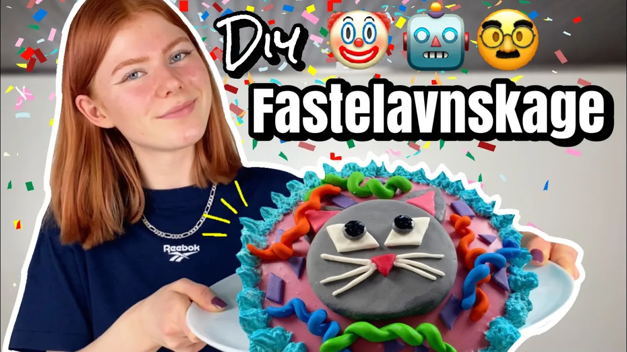 Jeg laver en FASTELAVNSKAGE!! Emmes Køkken //Emmes krea-verden//