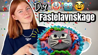 Jeg laver en FASTELAVNSKAGE!! Emmes Køkken //Emmes krea-verden//