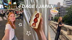 ENDU EN JAPAN VLOG! taste tester en masse mad, tuller rundt og tager videre til Kyoto