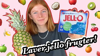 Kan det Jello´s? Laver jello frugter! //Emmes krea-verden//