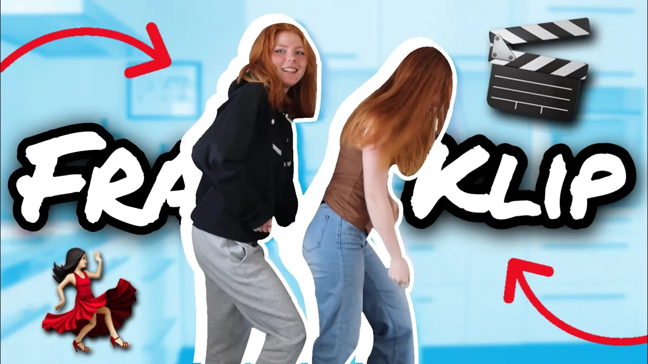 SJOVE FRAKLIP - Klam mad VS god mad CHALLENGE! //Emmes krea-verden//