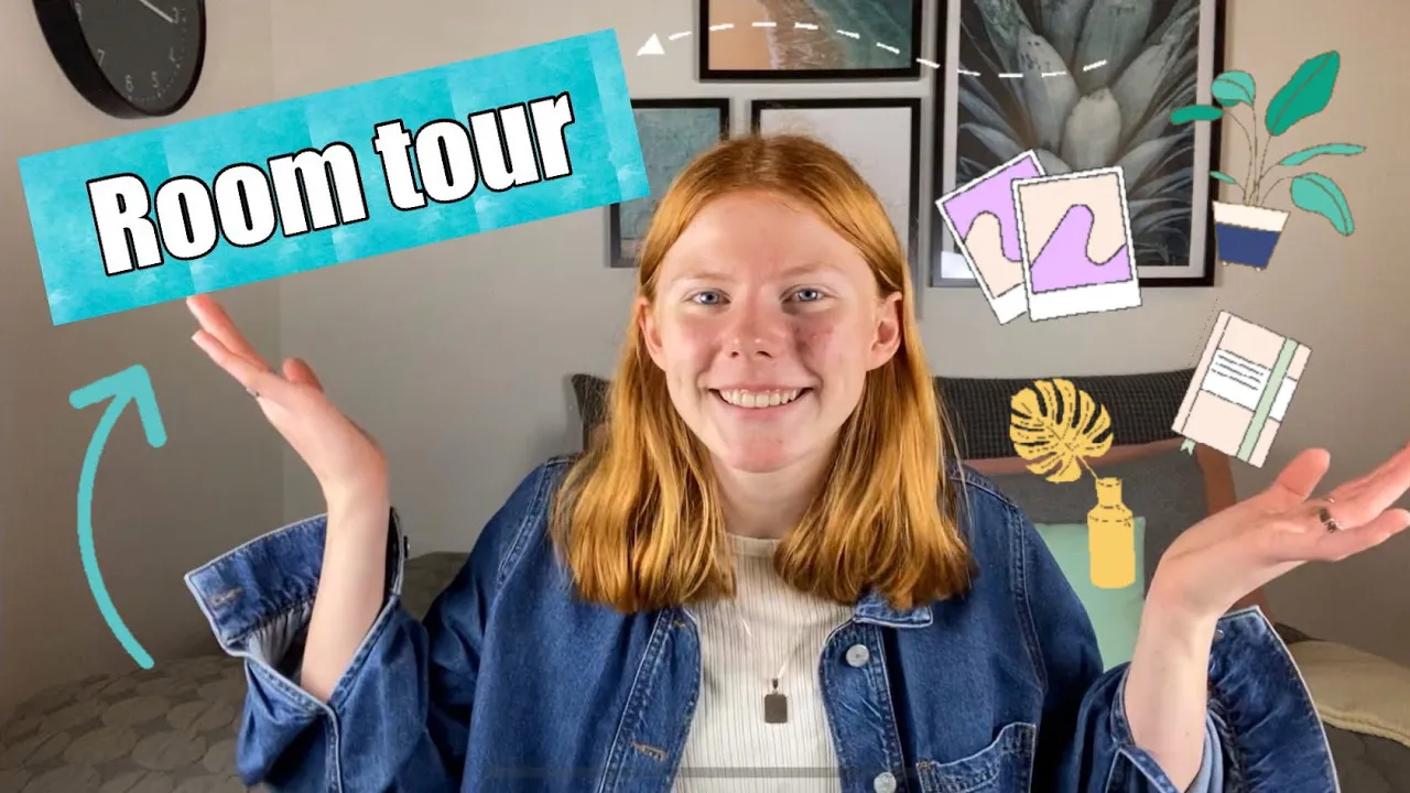 ROOM TOUR!! viser hele mit værelse!!