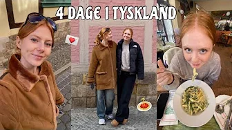 TYSKLAND VLOG - Taste test, shopping og en masse vandreture