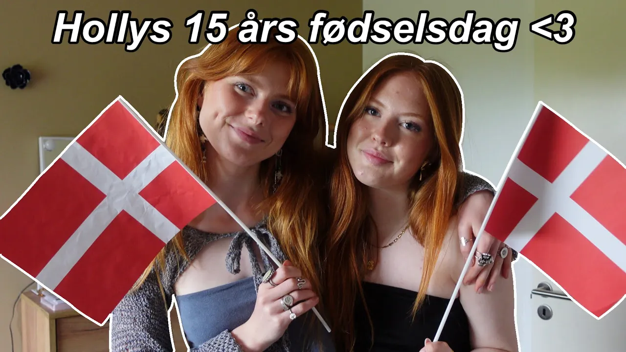 HOLLYS 15 ÅRS FØDSELSDAG - Gør os klar, faxe kombi og ny telefon