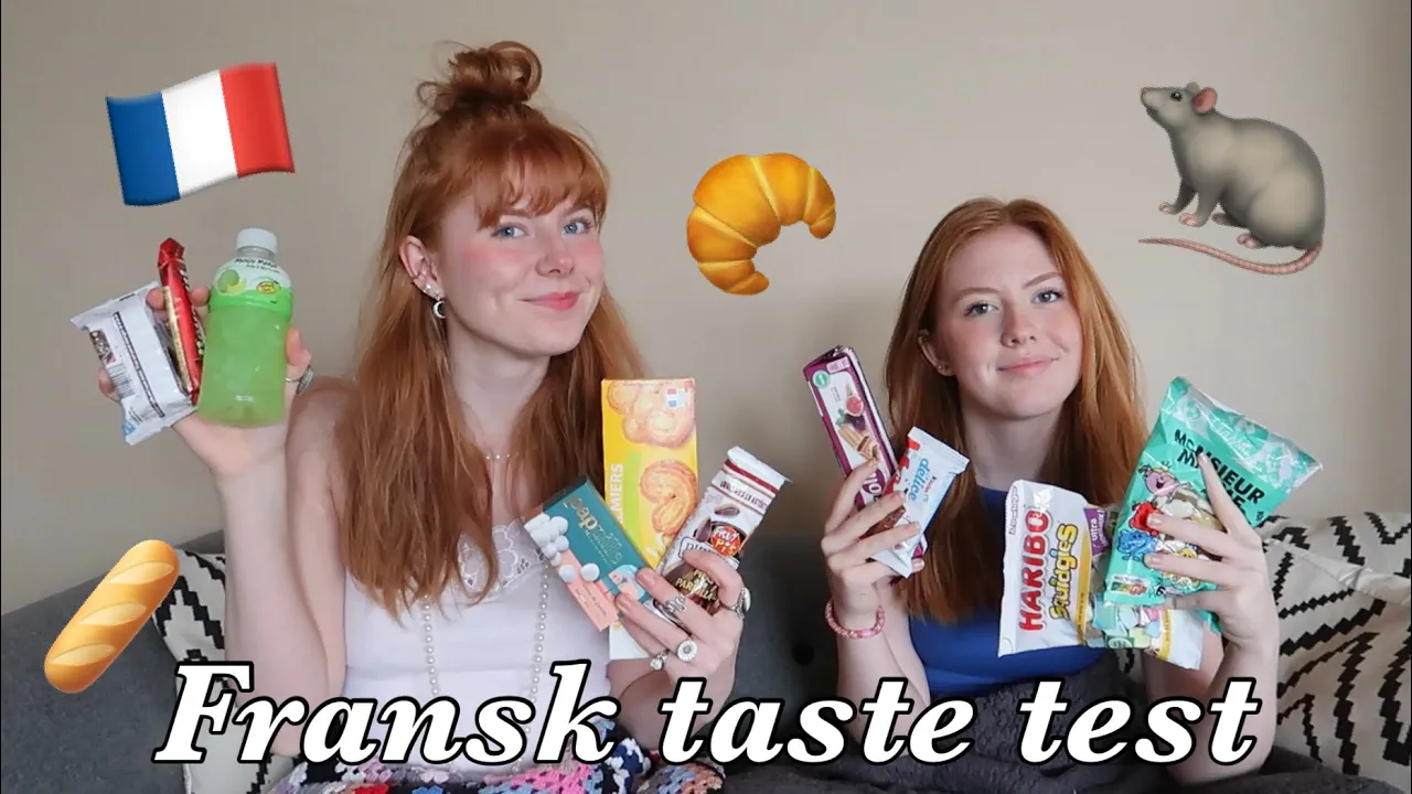 FRANSK TASTE TEST (Smager det klammeste!)