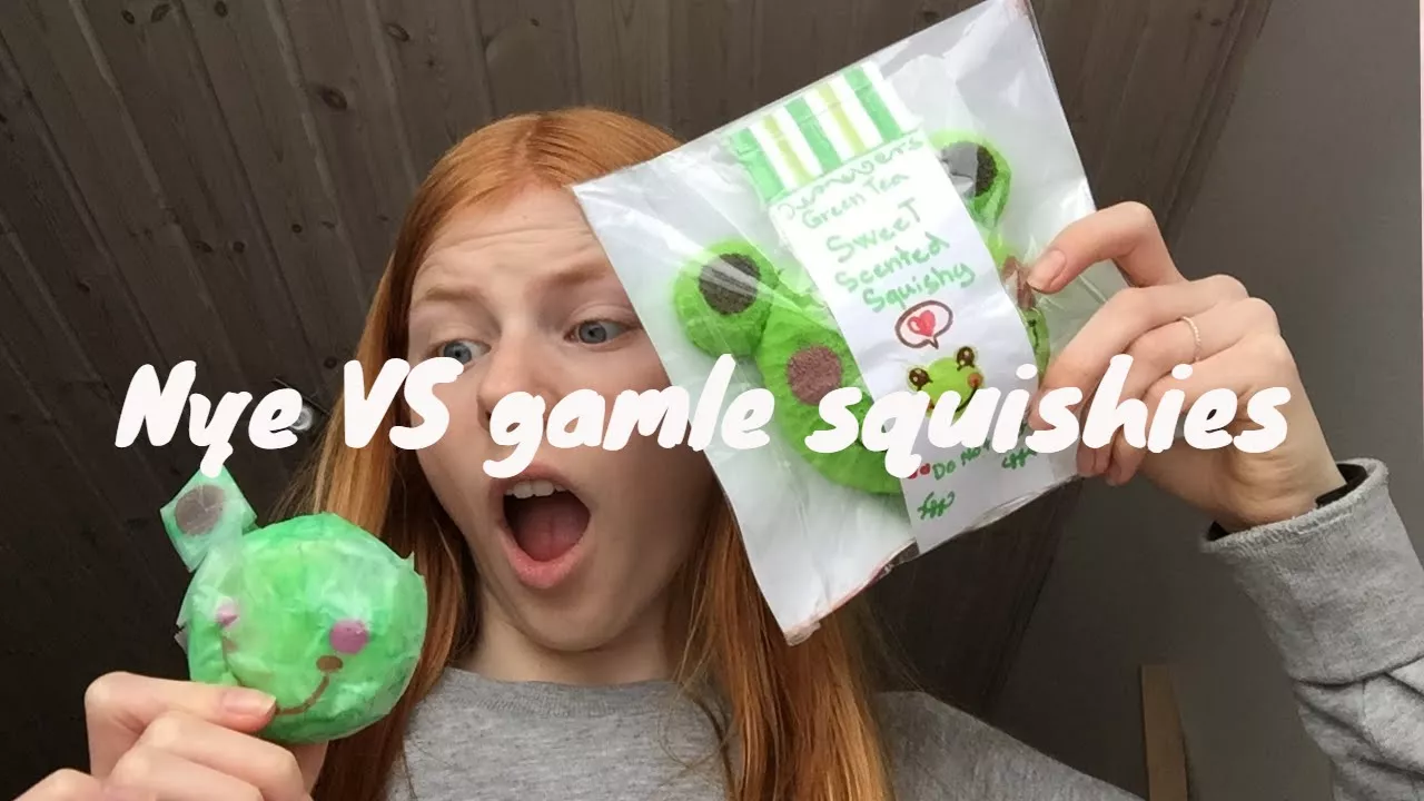Nye VS gamle Hjemmelavet squishies