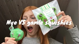 Nye VS gamle Hjemmelavet squishies