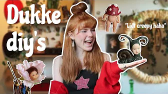 LAVER SJOVE DUKKE DIY’S - Lidt creepy LOL
